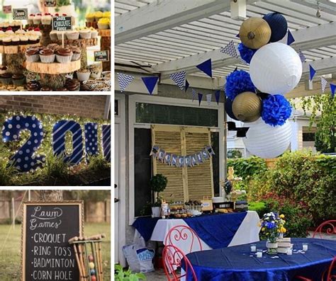 outdoor graduation party ideas for guys